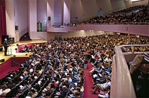 Tim Keller preaching image