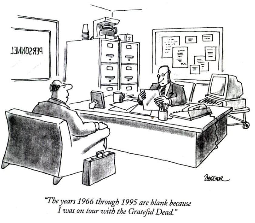Cartoon JobInterview Grateful Dead