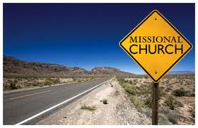 Missional church sign in the desert
